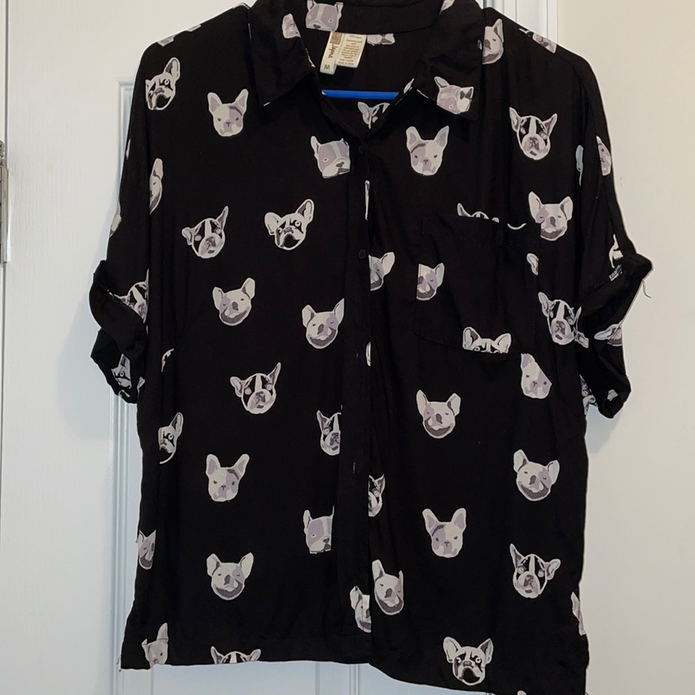 - Japna French Bulldog Blouse
